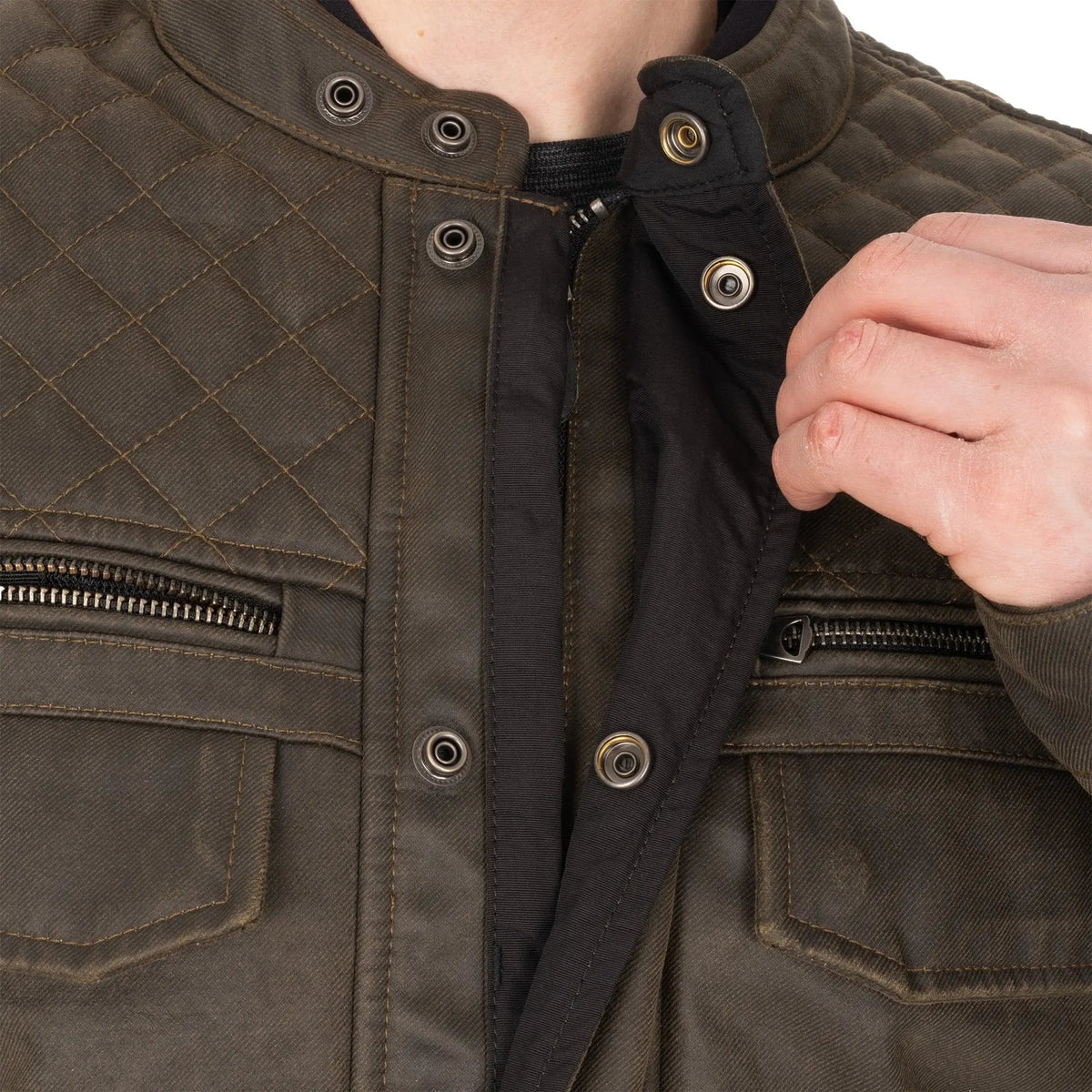 Oxford Hardy 2.0 Textile Jacket Khaki