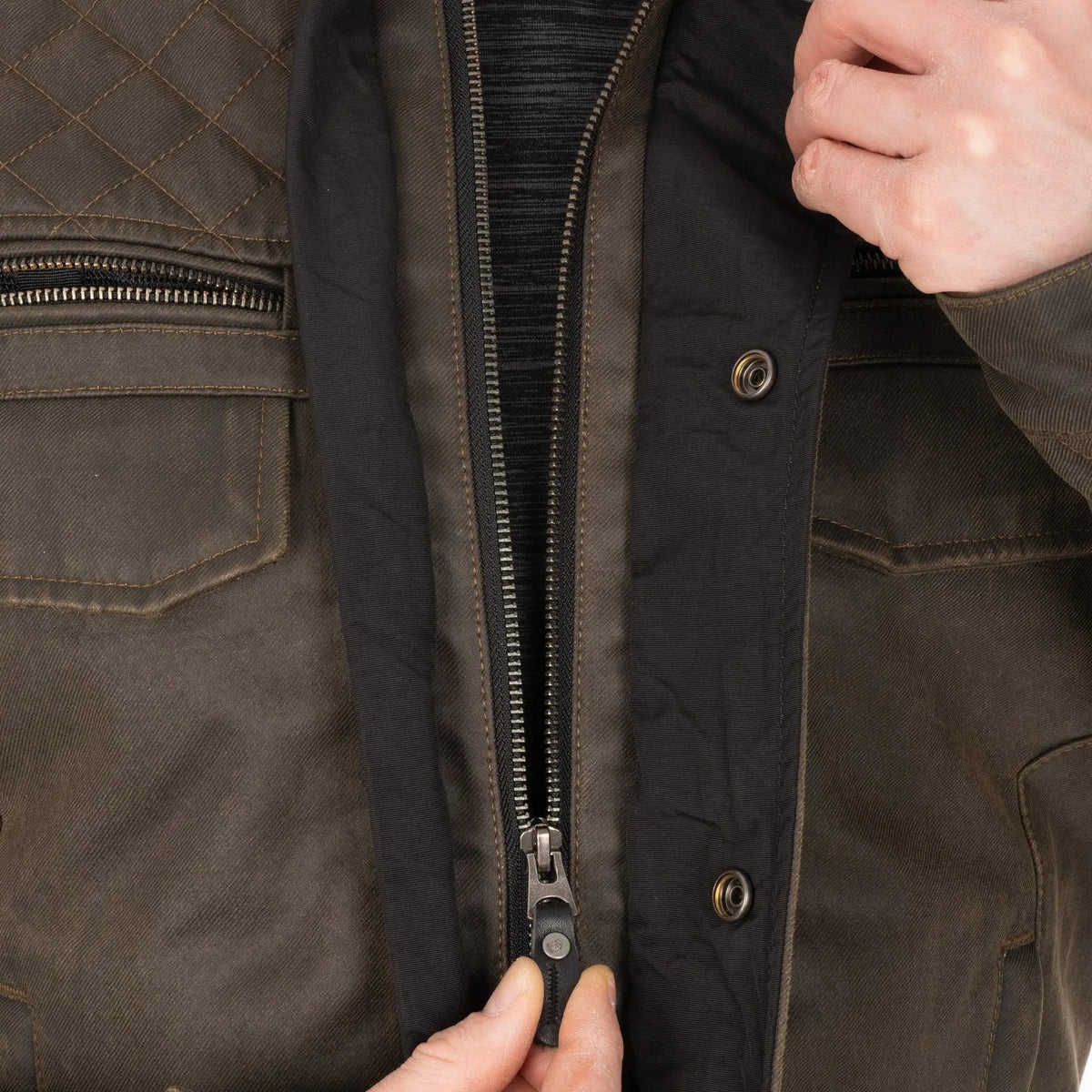 Oxford Hardy 2.0 Textile Jacket Khaki