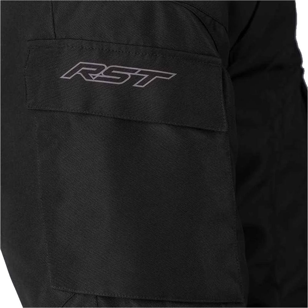 RST Alpha 5 RL CE Textile Trousers Black / Black