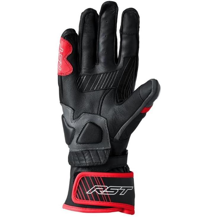 RST Fulcrum CE Gloves Grey / Red / Black