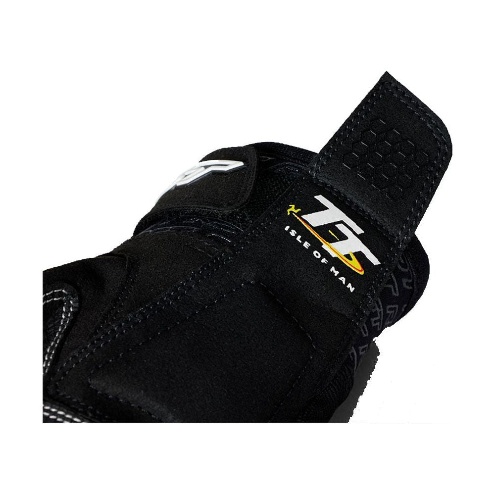 RST IOM TT Team Evo CE Gloves Black / White