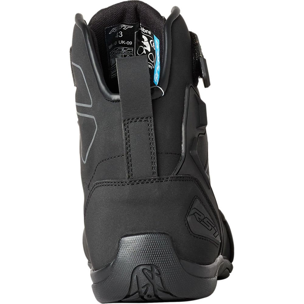 RST Sabre Moto Shoe CE Waterproof Boots Black