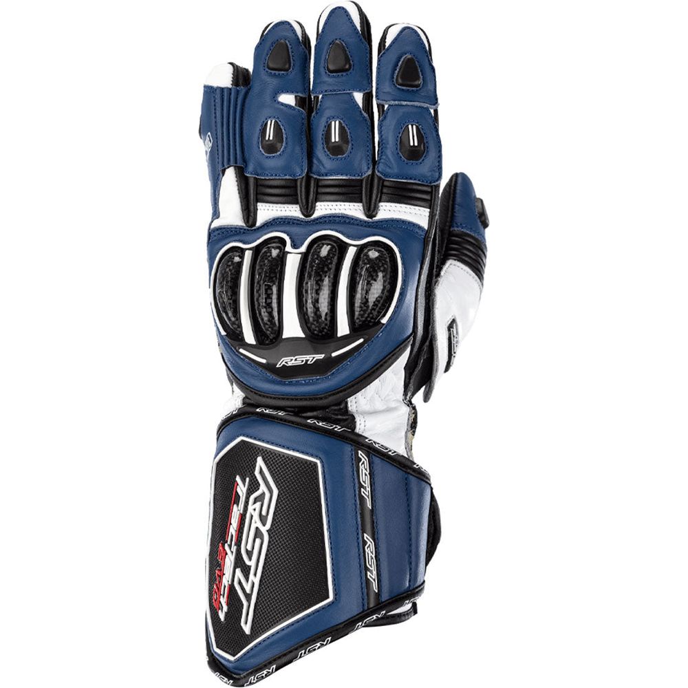 RST Tractech Evo 4 CE Gloves Blue / White / Black