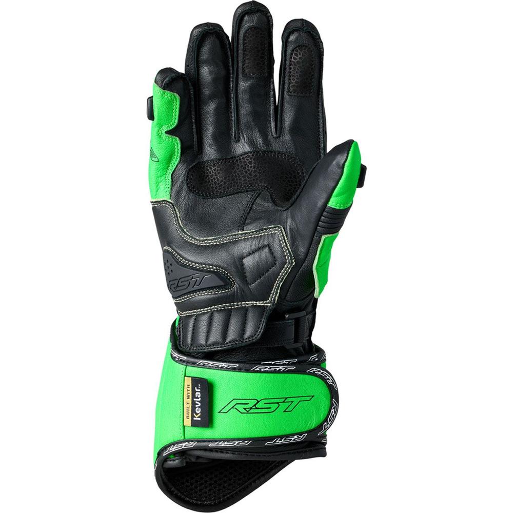RST Tractech Evo 4 CE Gloves Neon Green / Black