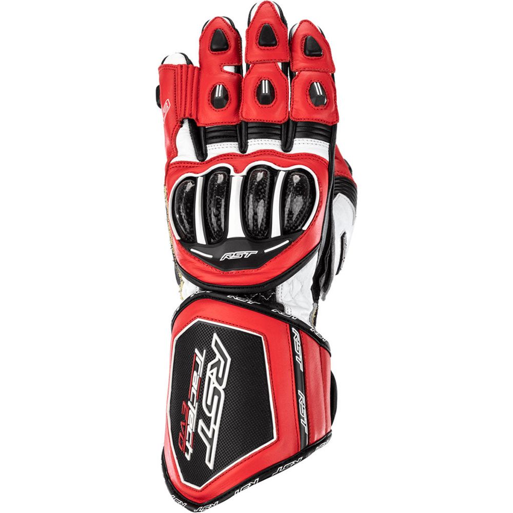 RST Tractech Evo 4 CE Gloves Red / White / Black