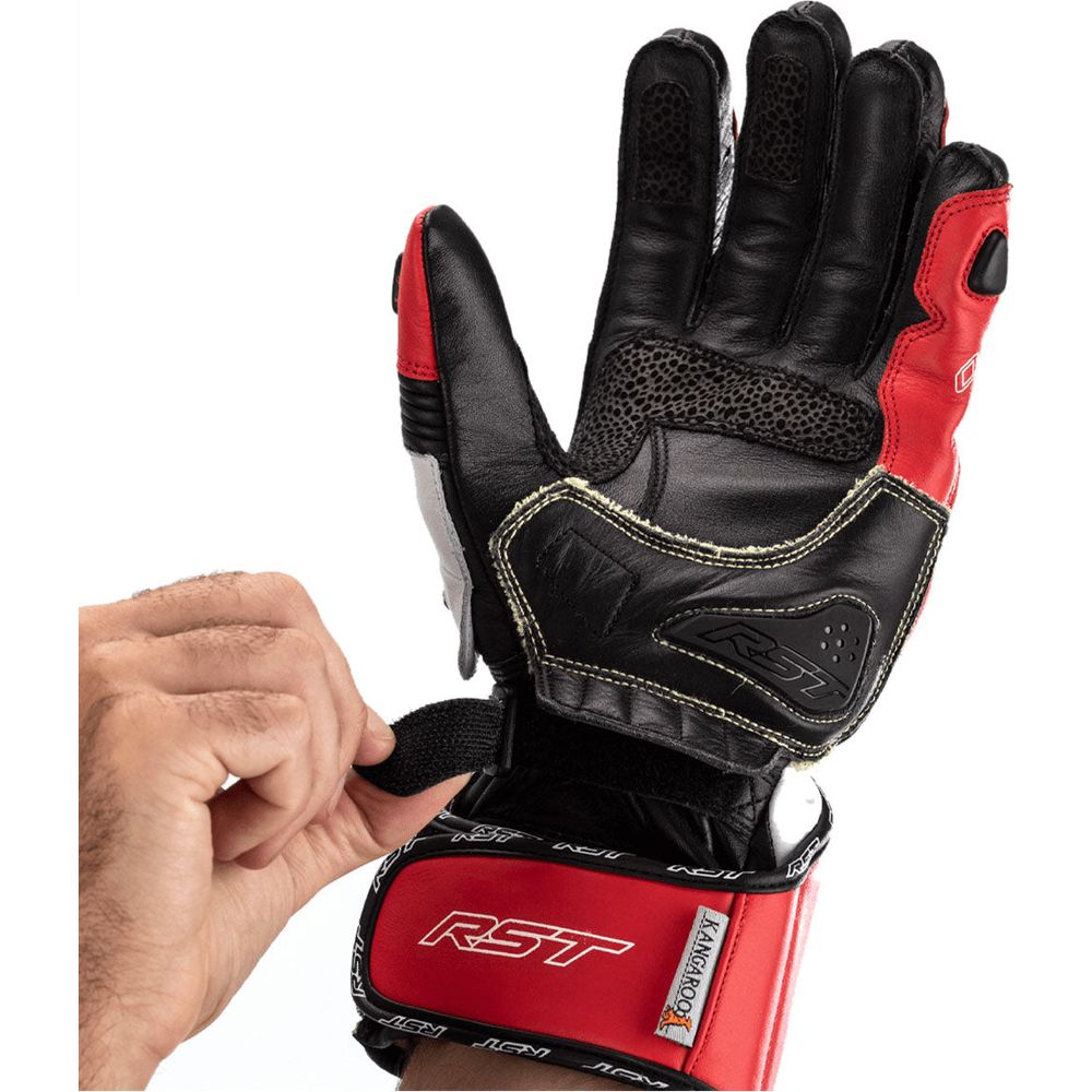 RST Tractech Evo 4 CE Gloves Red / White / Black