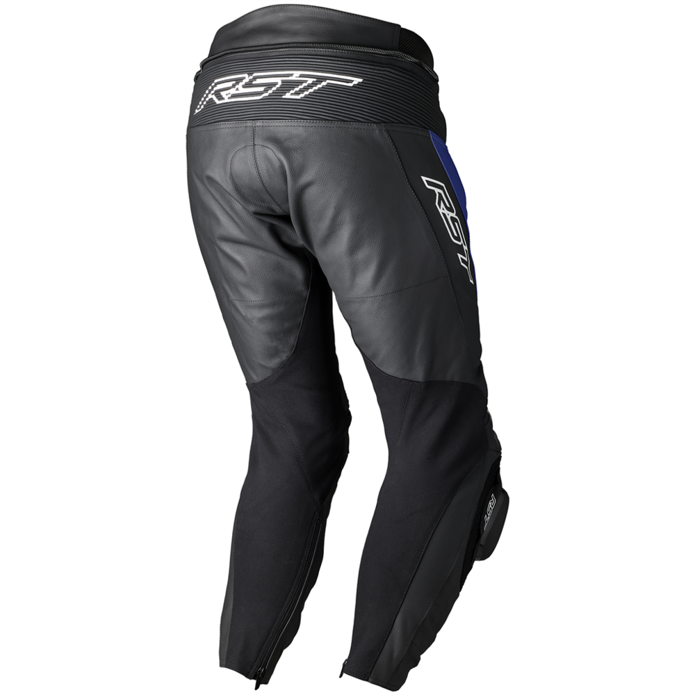 RST Tractech Evo 5 CE Leather Trousers Blue / Black / White