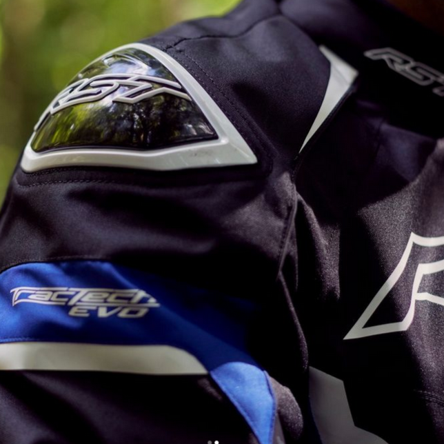 RST Tractech Evo 5 CE Textile Jacket Blue / Black / White