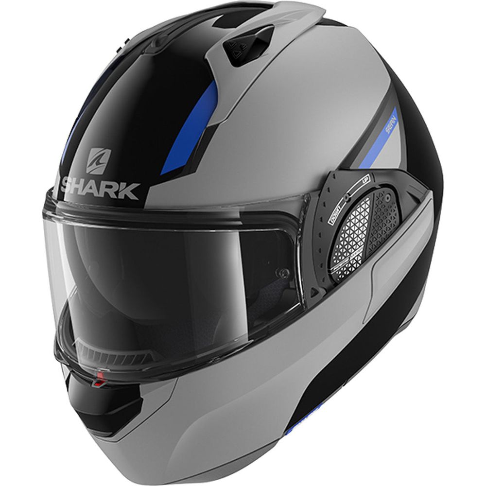 Shark Evo GT Sean Black / Silver / Blue