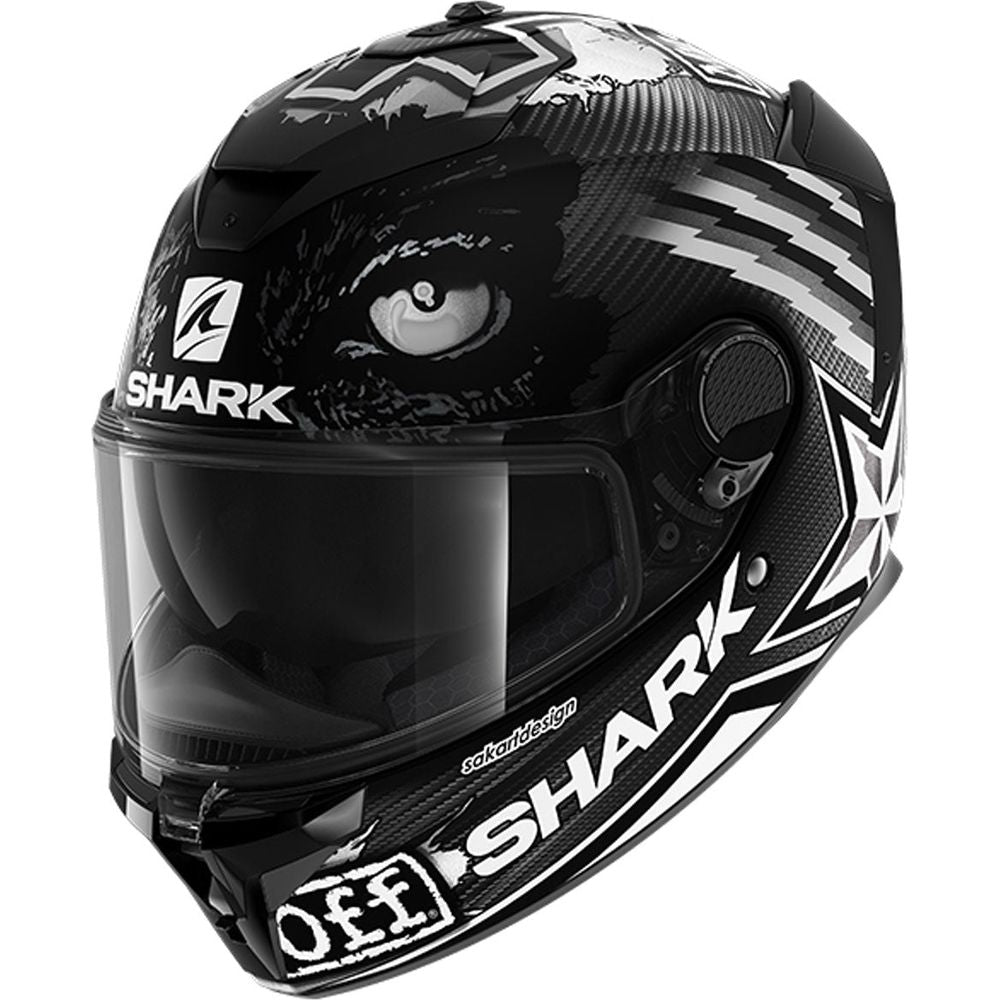 Shark Spartan GT Carbon Redding Matt Carbon / White / Anthracite