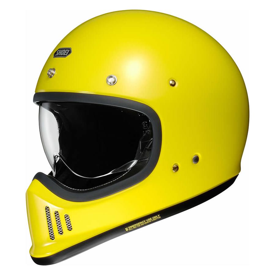 Shoei Ex-Zero Plain Yellow