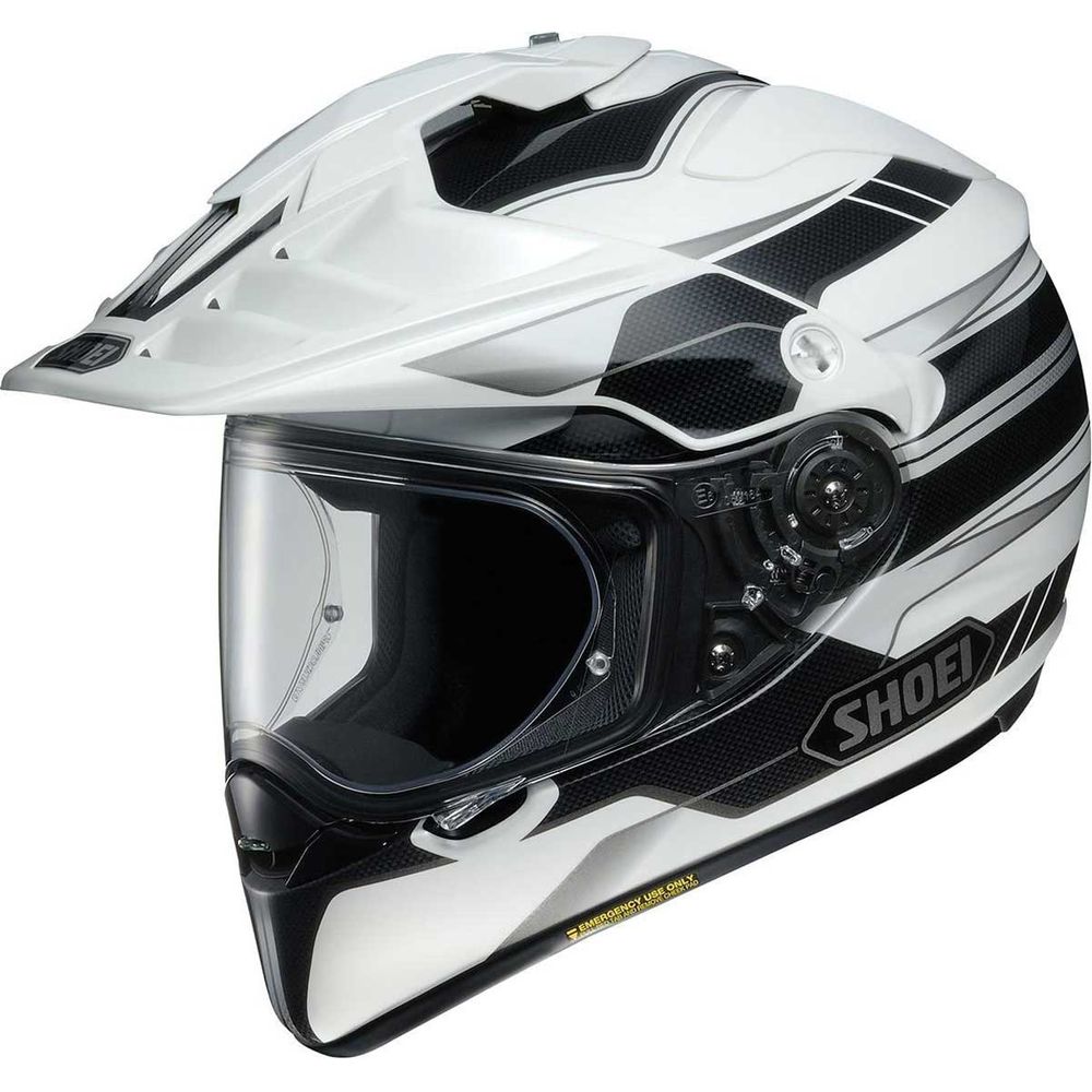 Shoei Hornet ADV Navigate TC-6 Adventure Black / White