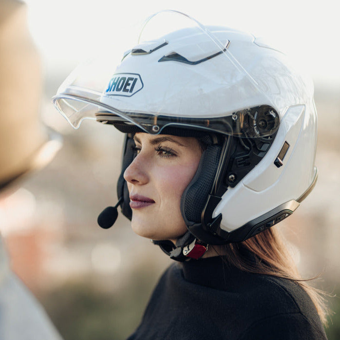 Shoei J-Cruise 3 Plain White