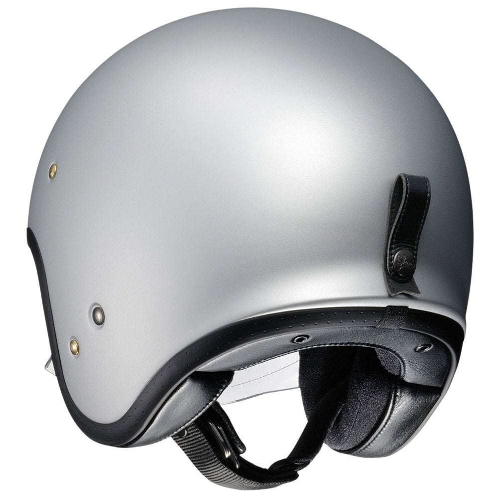 Shoei J.O Plain Matt Light Silver