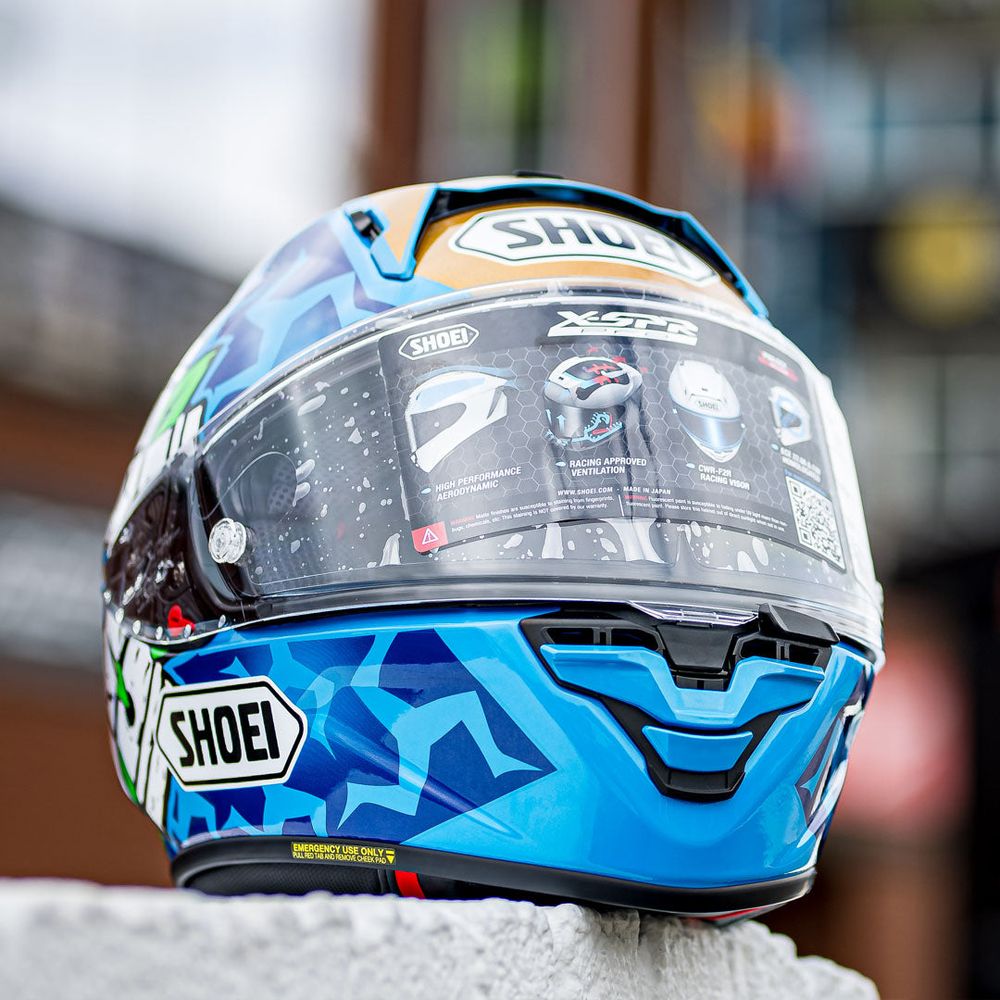 Shoei X-SPR Pro Harrison TC2 Blue
