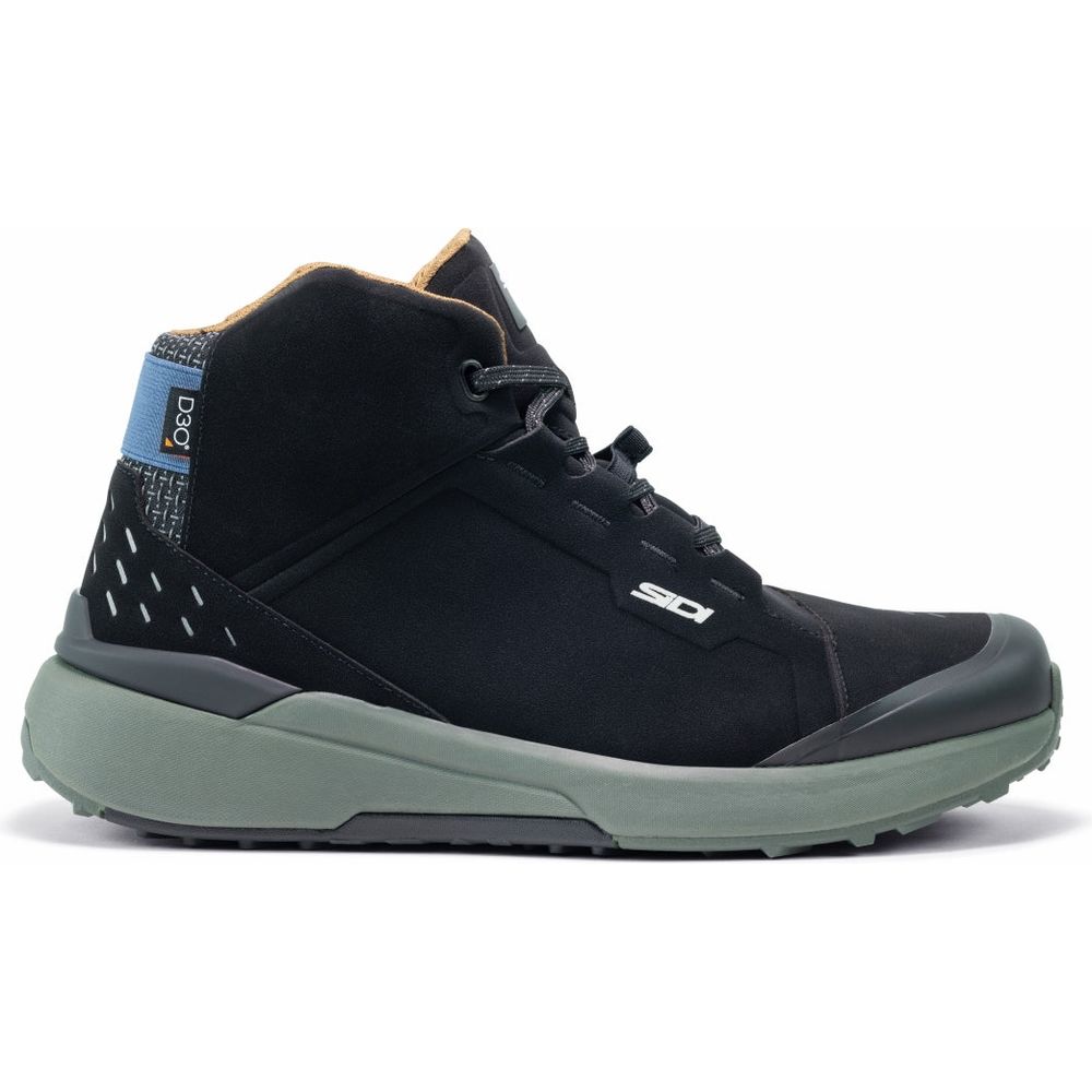 Sidi Nucleus Suede Waterproof CE Short Boots Black / Ivy