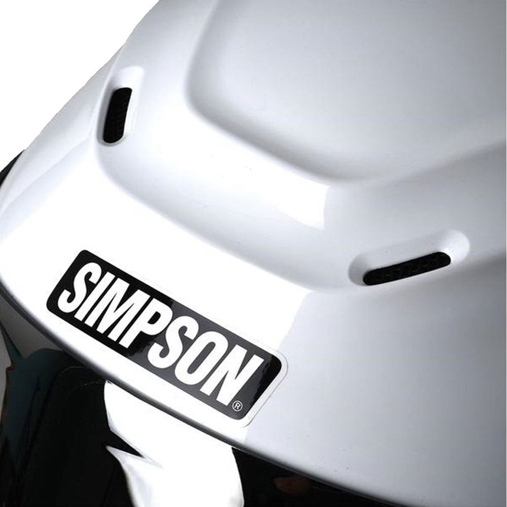 Simpson Speed Solid ECE 22.06 White