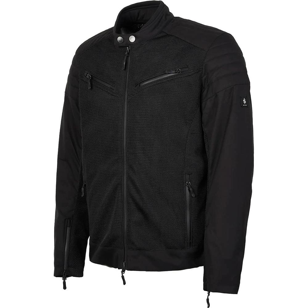 Spada Cafe Air CE Textile Jacket Black