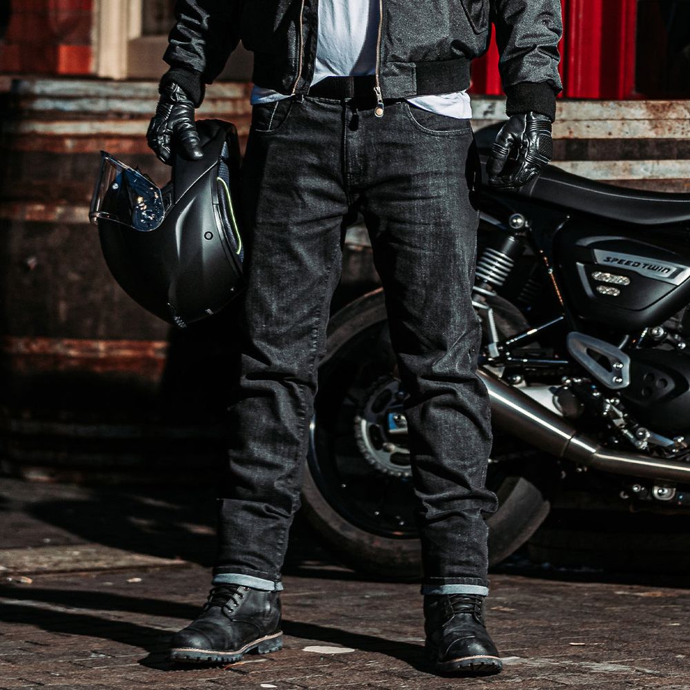 Spada Drifter CE Denim Jeans Washed Black