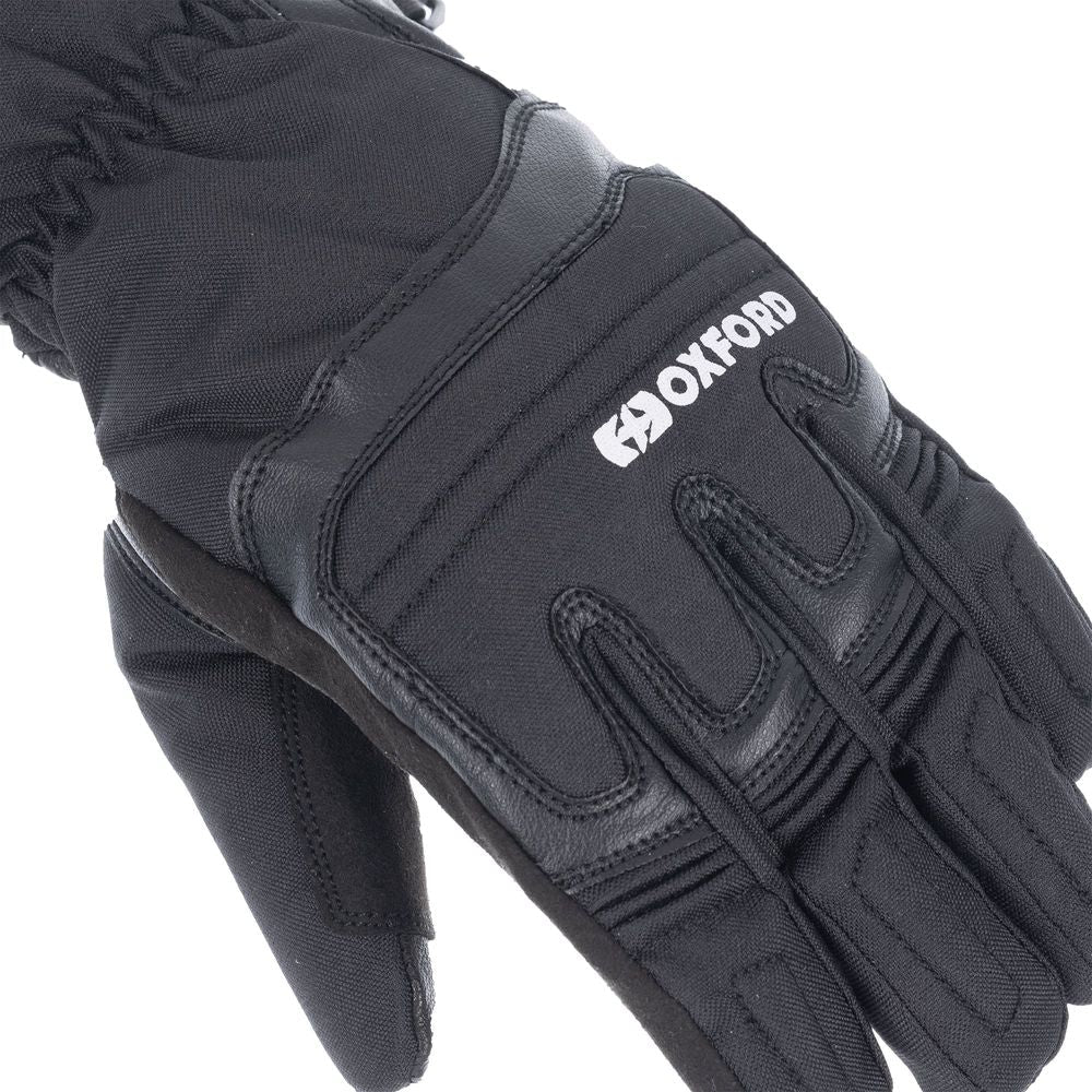 Spartan Waterproof Ladies Textile Gloves Black