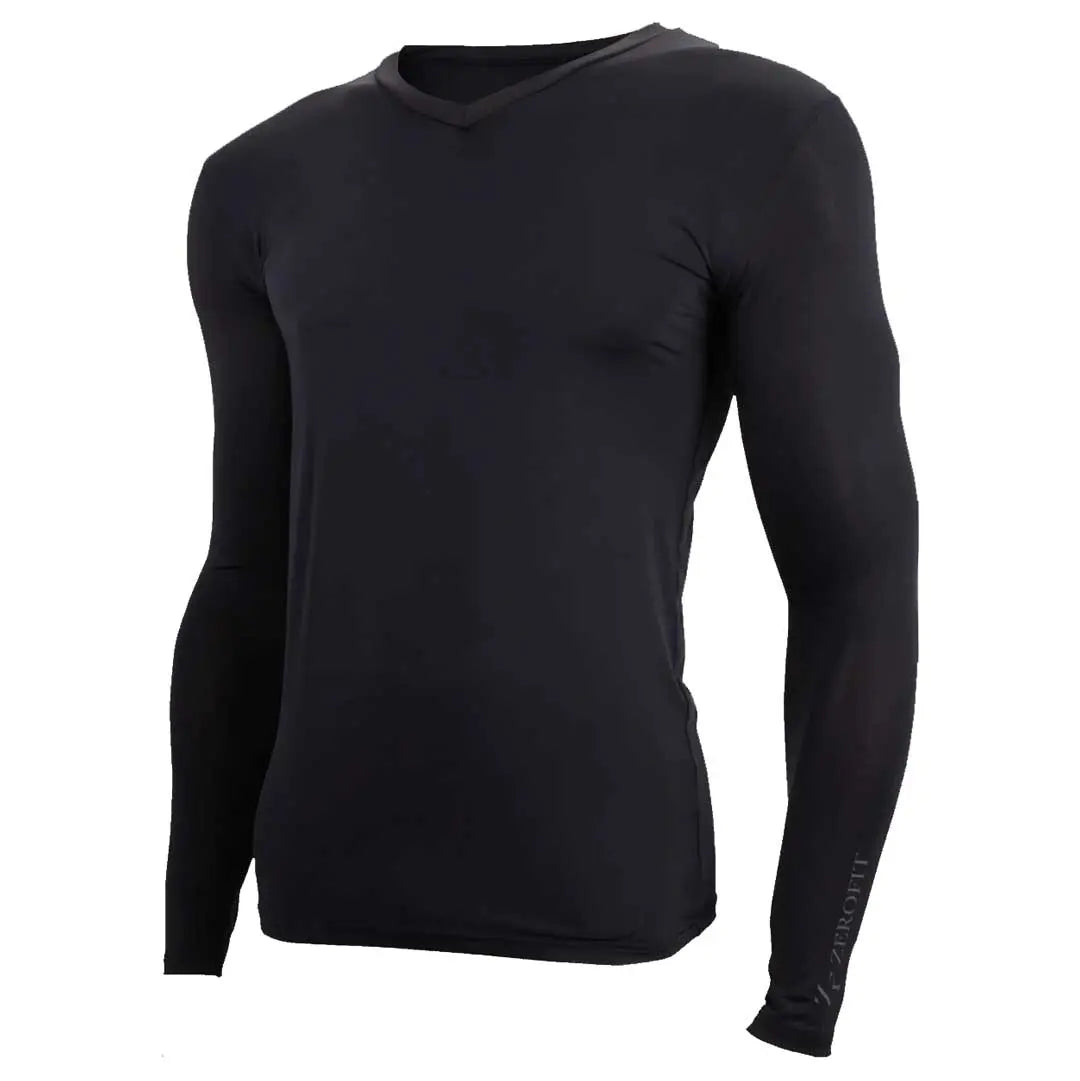 ZeroFit Coldskin Long Sleeves Base Layer T-Shirt Black