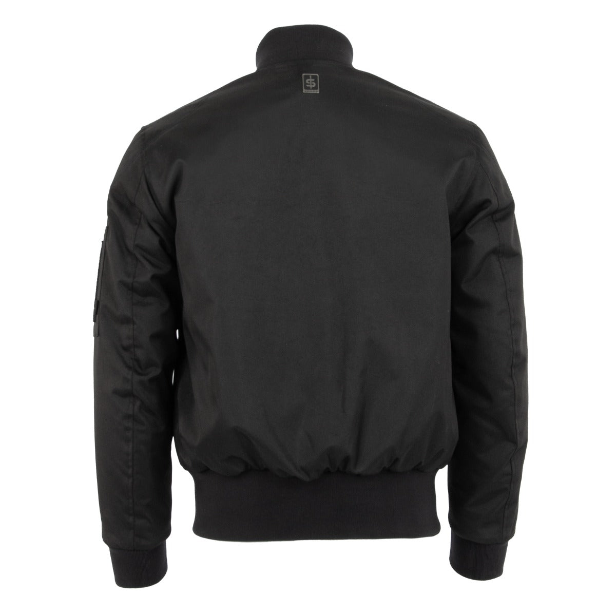 Spada Airforce MA1 CE Waterproof Bomber Textile Jacket Black