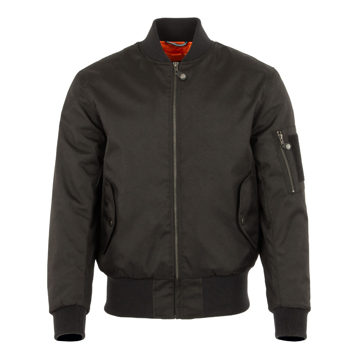 Spada Airforce MA1 CE Waterproof Bomber Textile Jacket Black