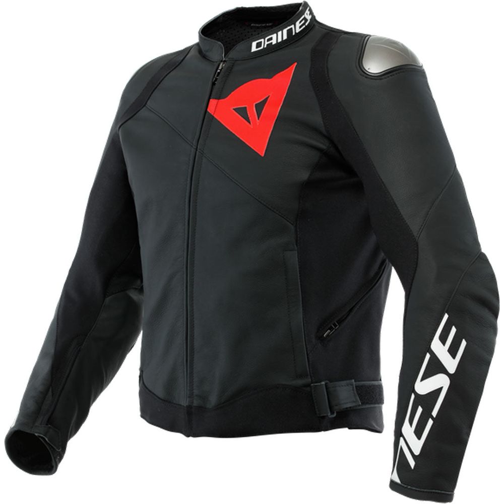 Dainese Sportiva Leather Jacket Matt Black