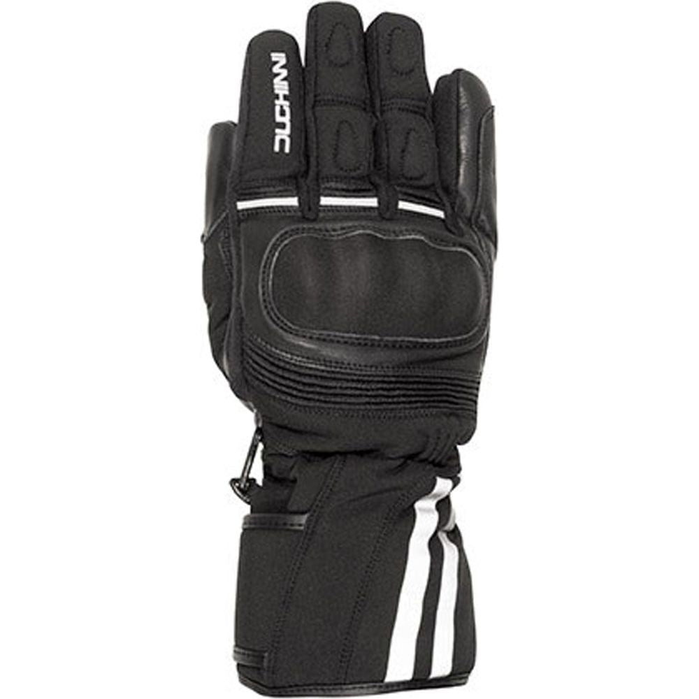 Duchinni Yukon 2.0 Leather / Textile Gloves Black FREE 1 YEAR Returns, FREE UK Delivery | ThrottleChimp