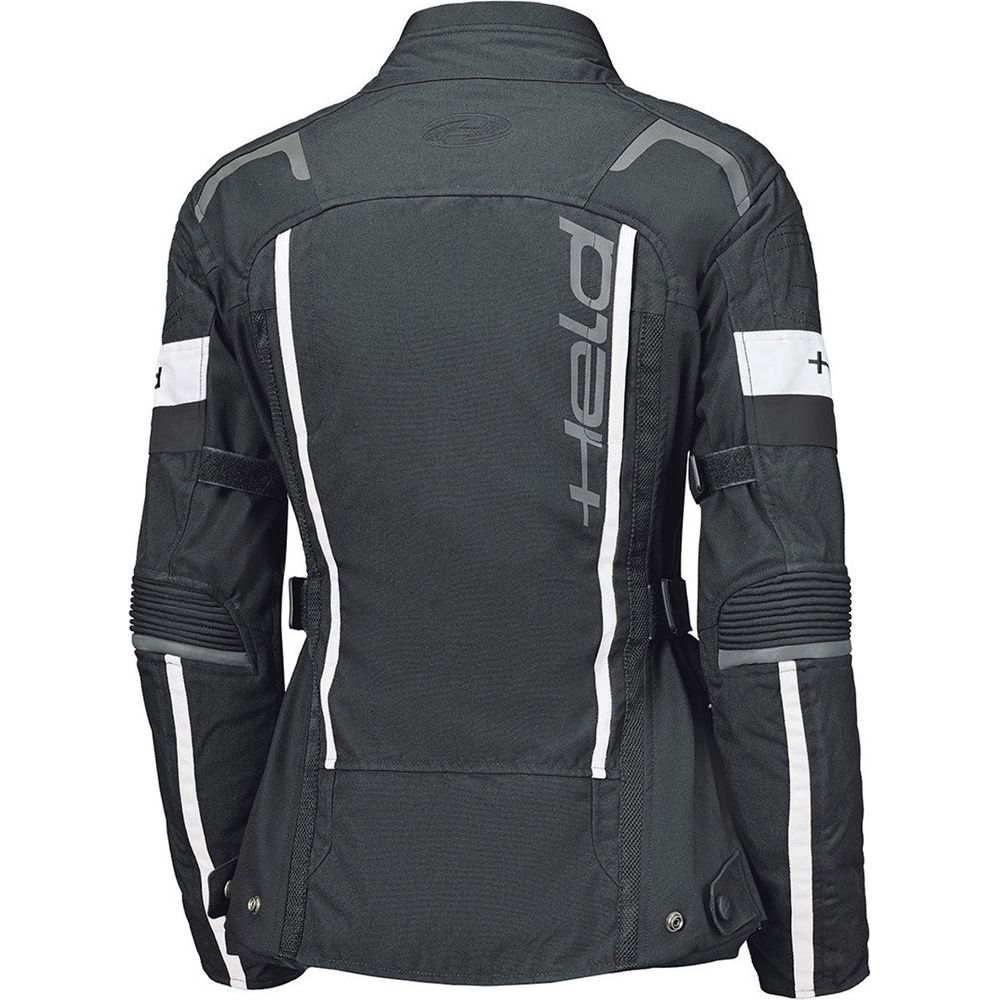 Held 4-Touring 2 Ladies Textile Jacket Black / White FREE 1 YEAR Returns, FREE UK Delivery | ThrottleChimp