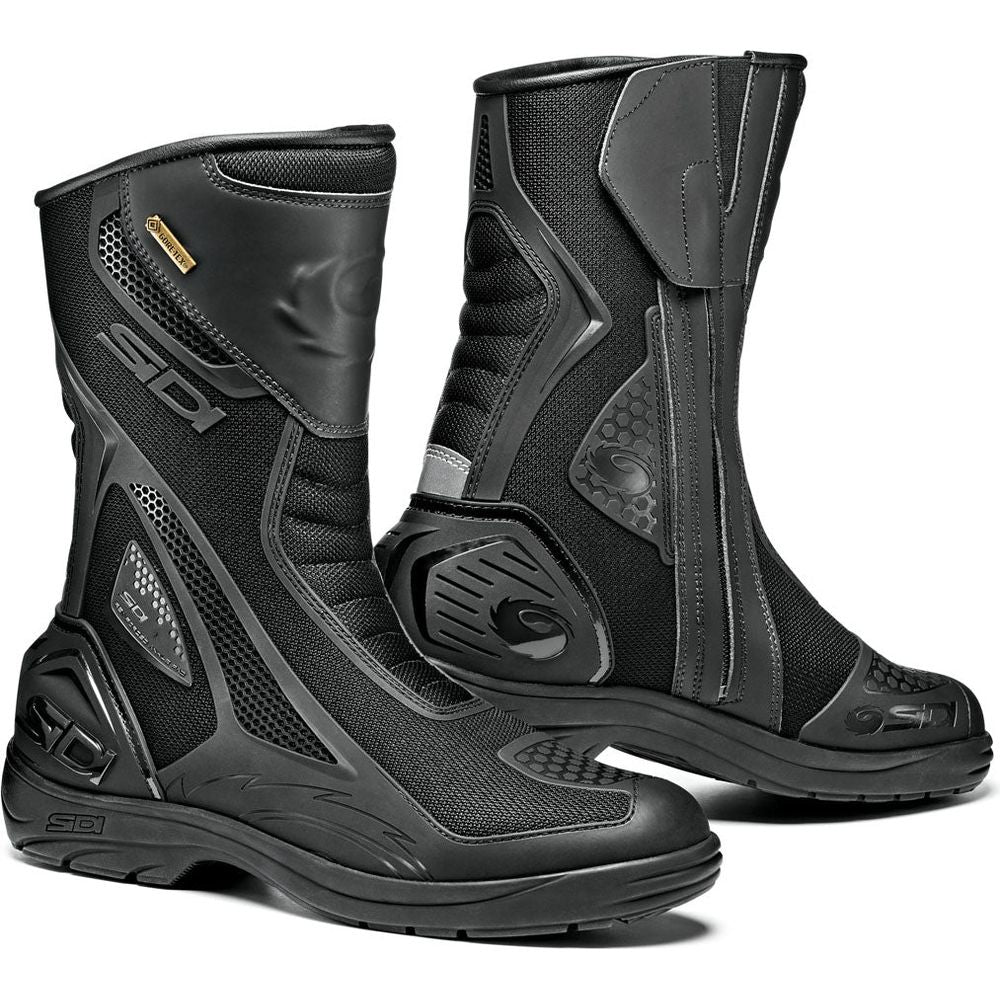 Sidi Aria Gore-Tex CE Boots Black FREE 1 YEAR Returns, FREE UK Delivery | ThrottleChimp