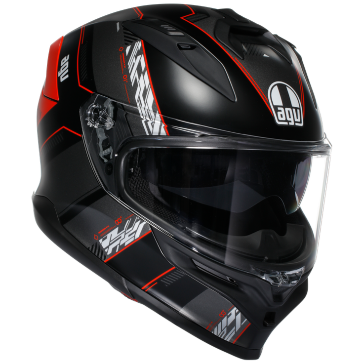 AGV K7 Kyber Black / Red