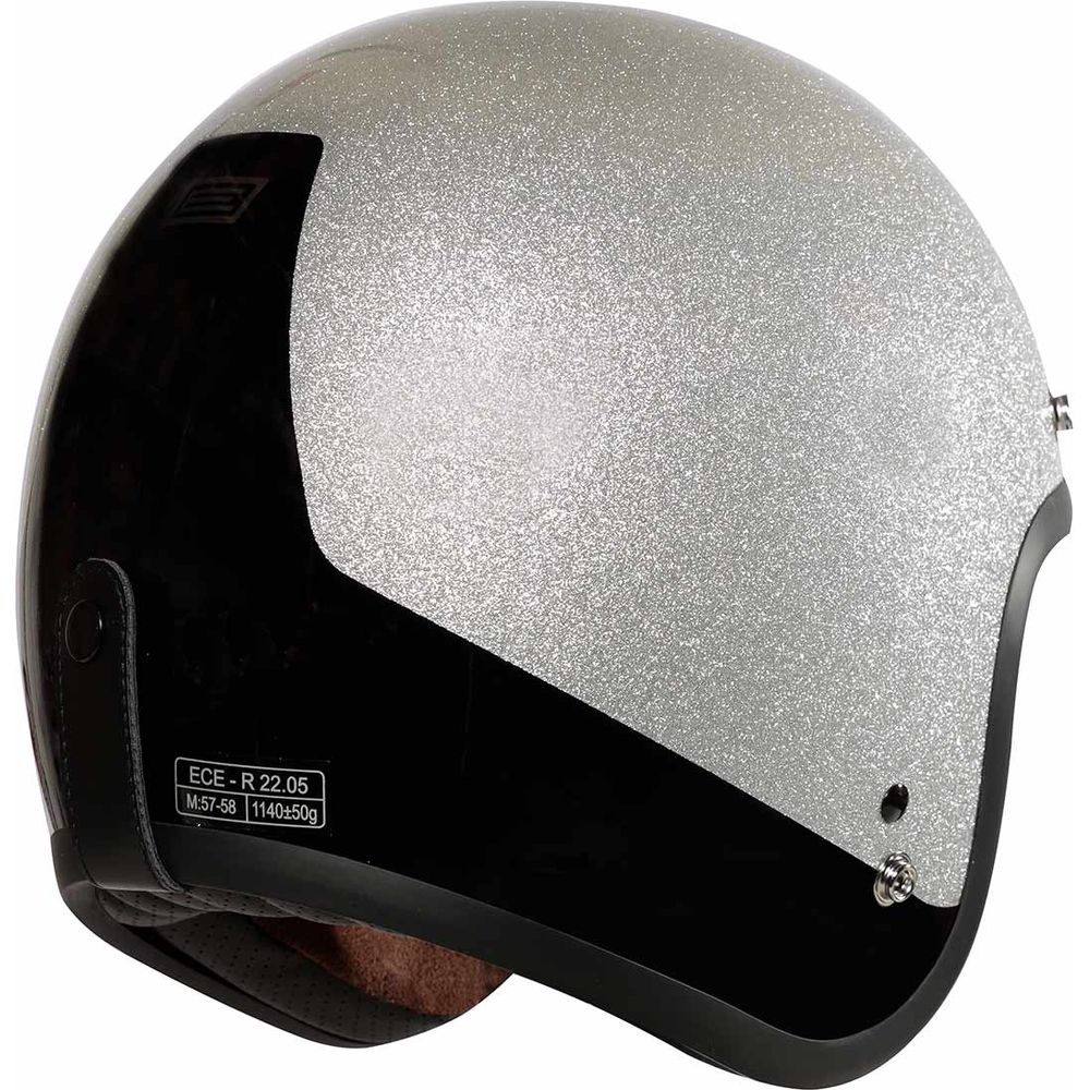 Origine Primo ECE 22.05 Open Face Helmet Cosmo Silver FREE 1 YEAR Returns, FREE UK Delivery | ThrottleChimp