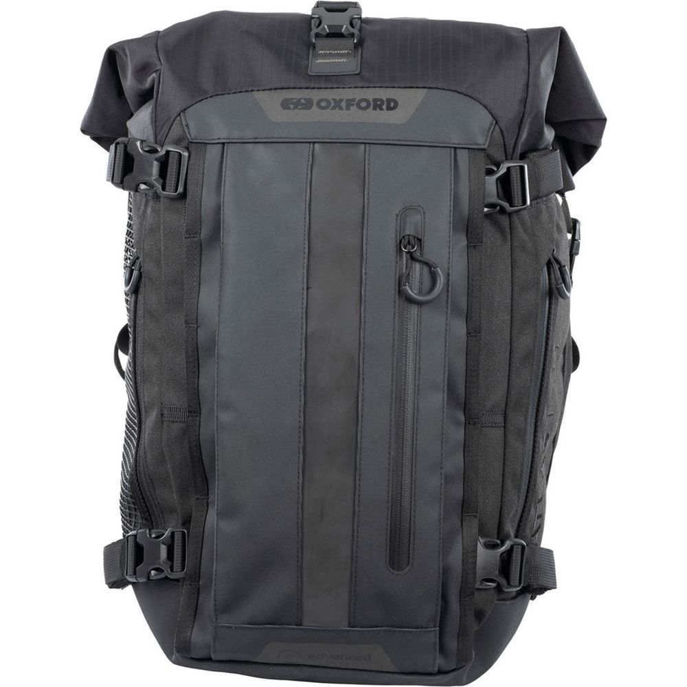 Oxford Atlas T-20 Advanced Tour Pack Black - 20 Liter FREE 1 YEAR Returns, FREE UK Delivery | ThrottleChimp