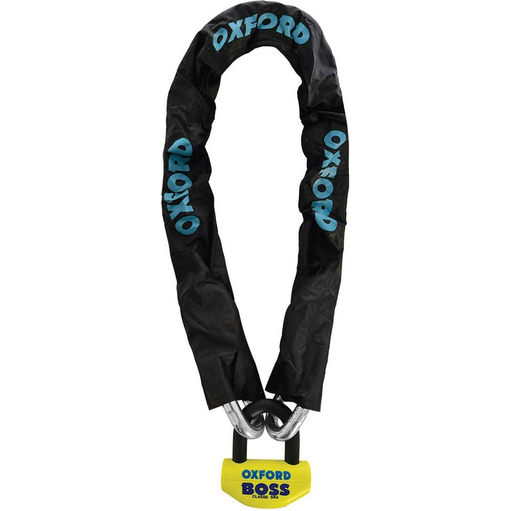 Oxford Bigboss Chainlock Black / Yellow / Blue FREE 1 YEAR Returns, FREE UK Delivery | ThrottleChimp