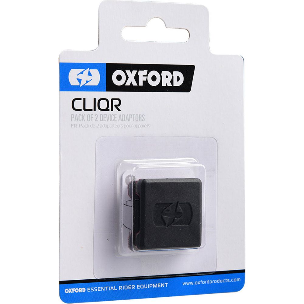 Oxford CLIQR Spare Device Adaptors For Phone Mounts - Set Of 2 FREE 1 YEAR Returns, FREE UK Delivery | ThrottleChimp