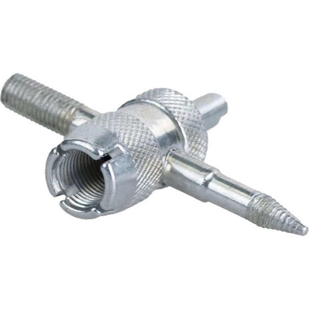 Oxford 4 in 1 Valve Extractor & Tyre Tool Silver - 47.5 x 33 x 12.5mm FREE 1 YEAR Returns, FREE UK Delivery | ThrottleChimp