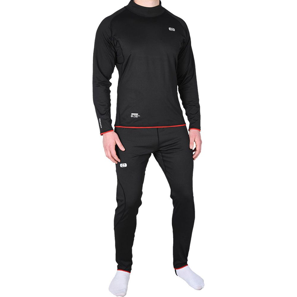 Oxford Warm Dry Thermal High Neck Base Layer Top Black FREE 1 YEAR Returns, FREE UK Delivery | ThrottleChimp