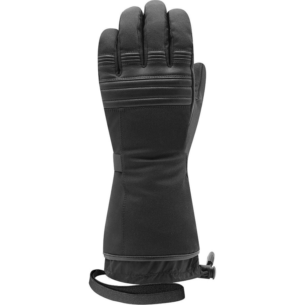 Racer (France) Connectic 5 Heated Textile Gloves Black FREE 1 YEAR Returns, FREE UK Delivery | ThrottleChimp