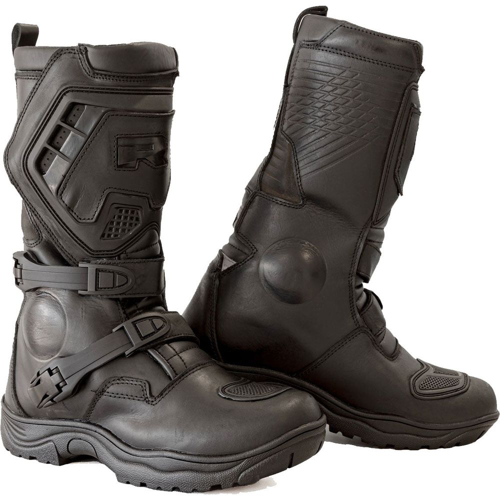 Richa Colt Waterproof Leather Long Boots Black