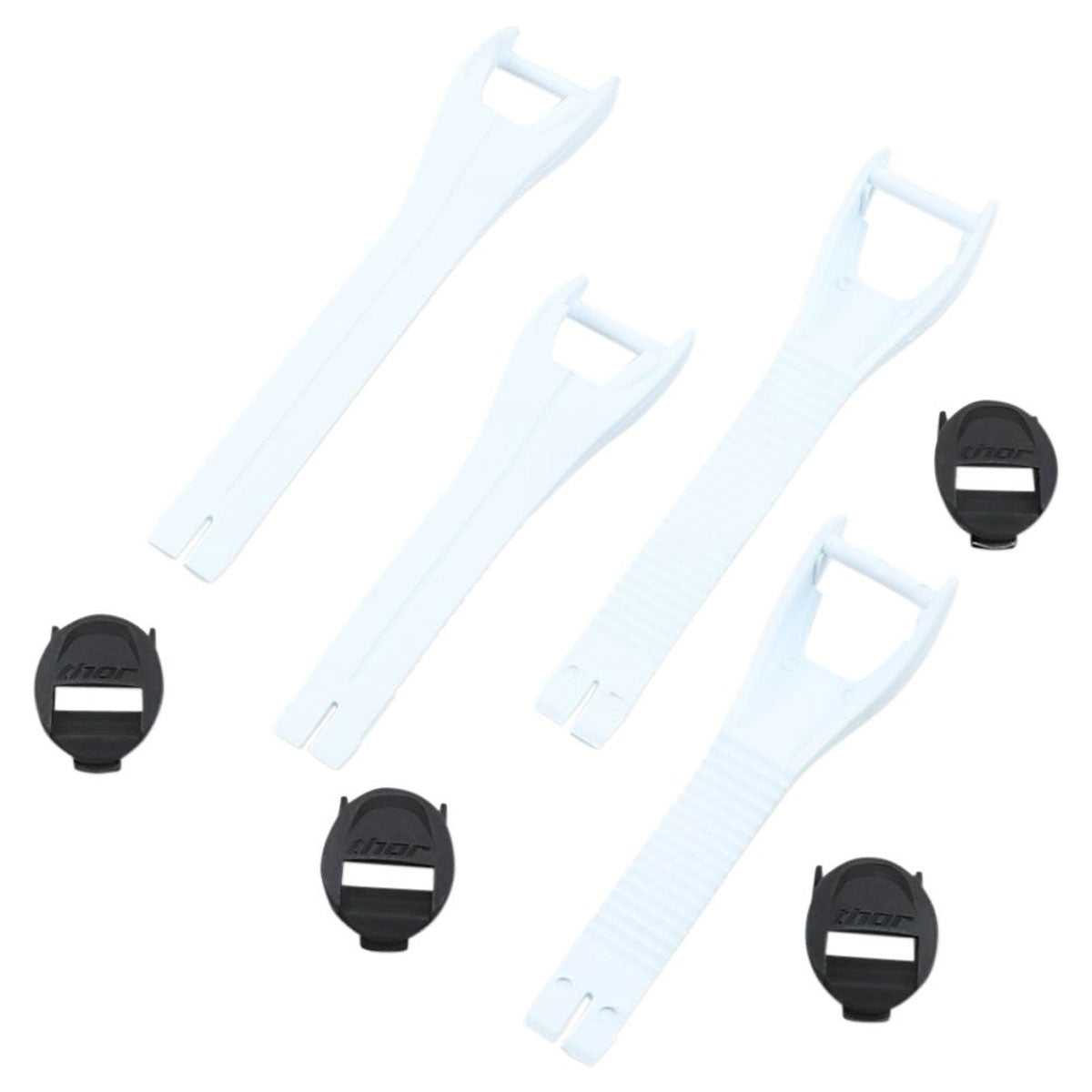 Thor Replacement Strap Kit White For Blitz XP Boots