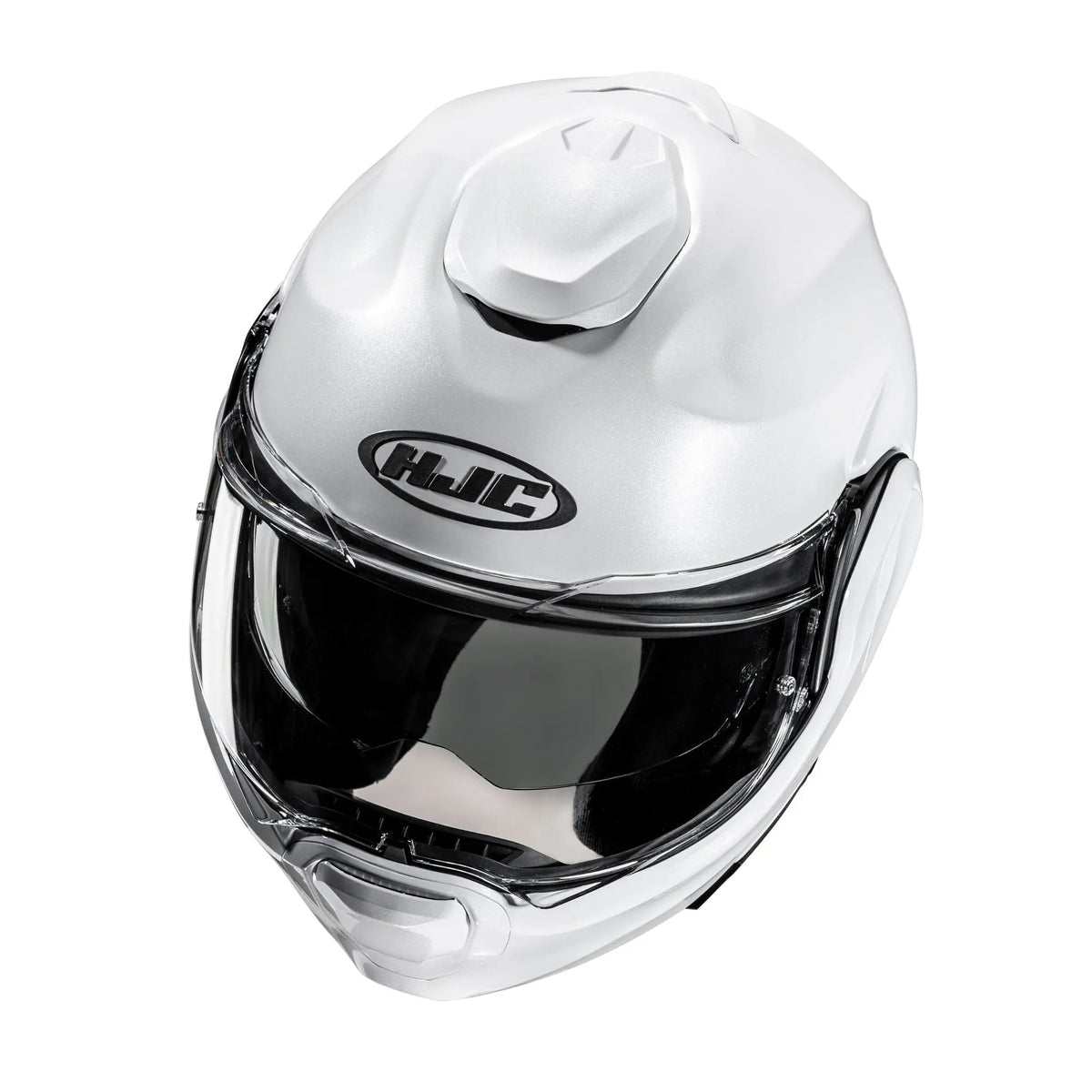 HJC F100 Pearl White