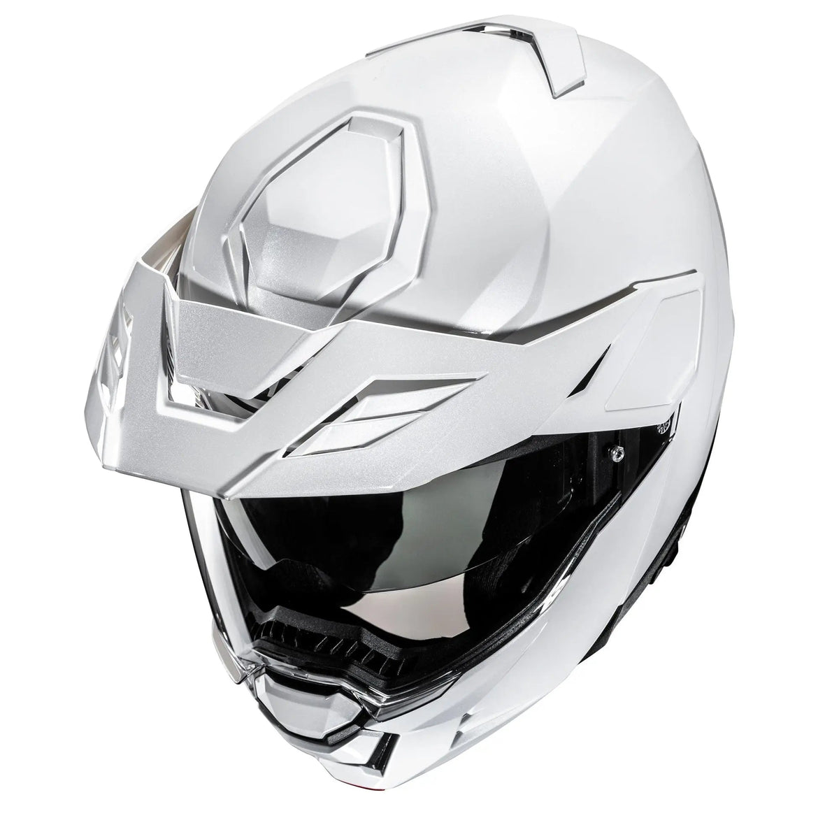 HJC i80 Adventure Pearl White