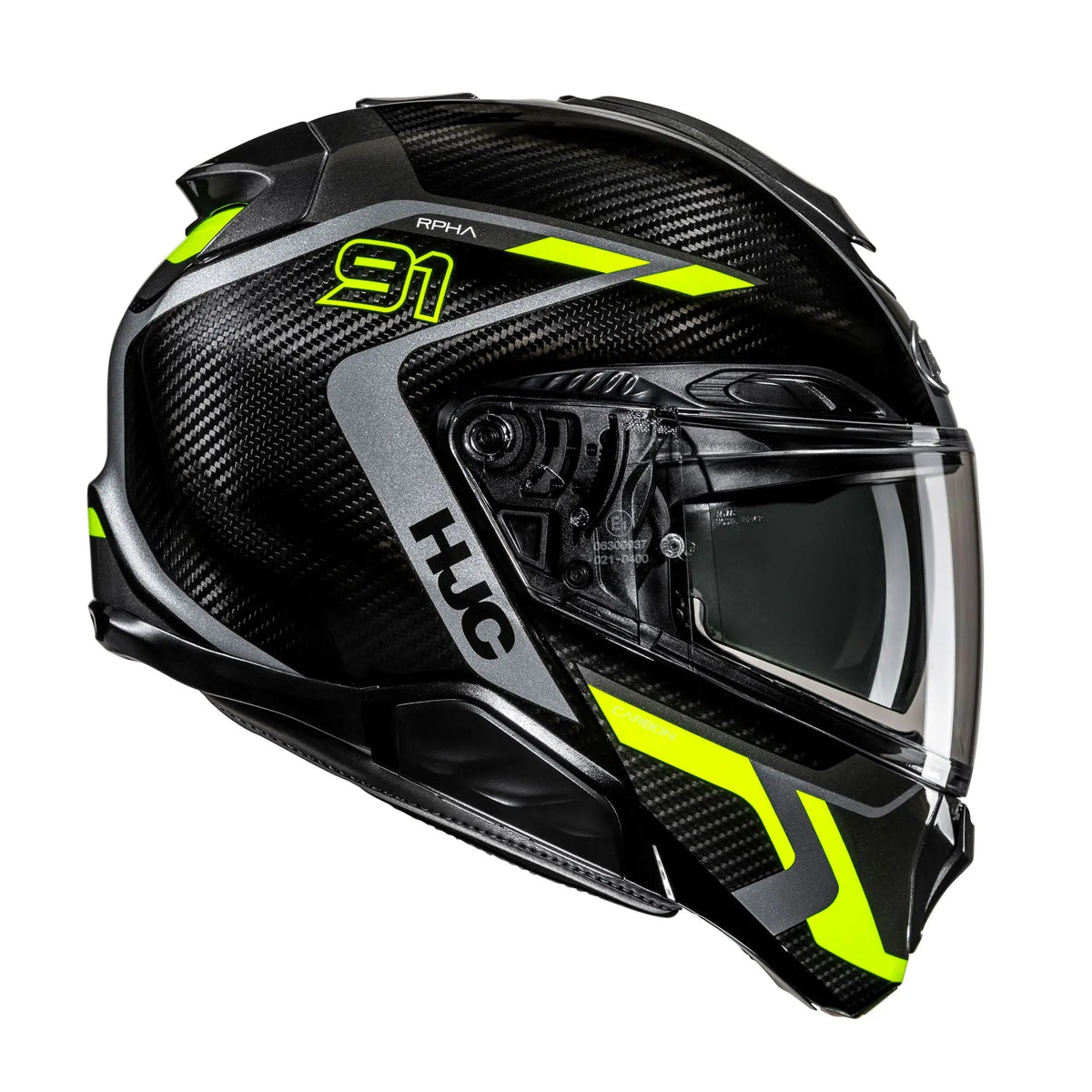 HJC RPHA 91 Carbon Lagos MC3H Yellow