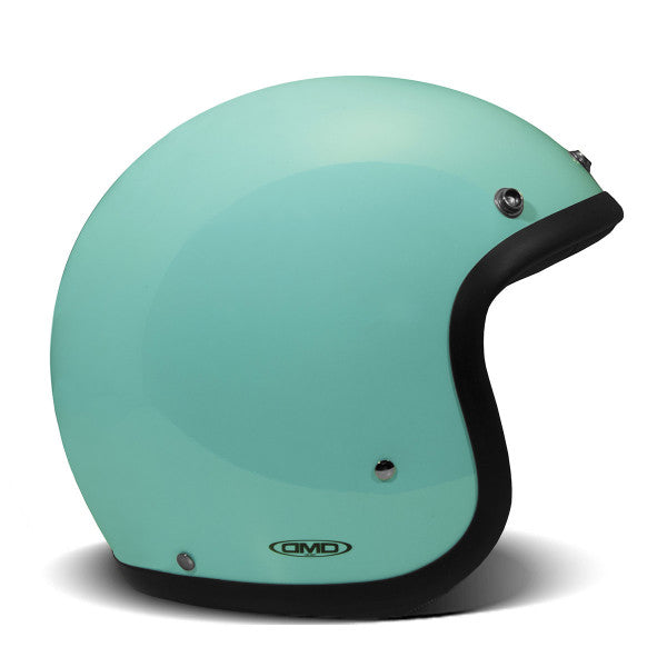 DMD Retro Jet Open Face Helmet Turquoise FREE UK Delivery, FREE 365 Day Returns | Moto Central