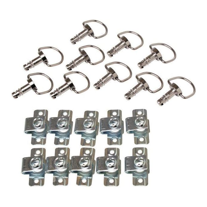 Gear Gremlin Quick Release Rings - 10 Pieces Set FREE 1 YEAR Returns, FREE UK Delivery | ThrottleChimp