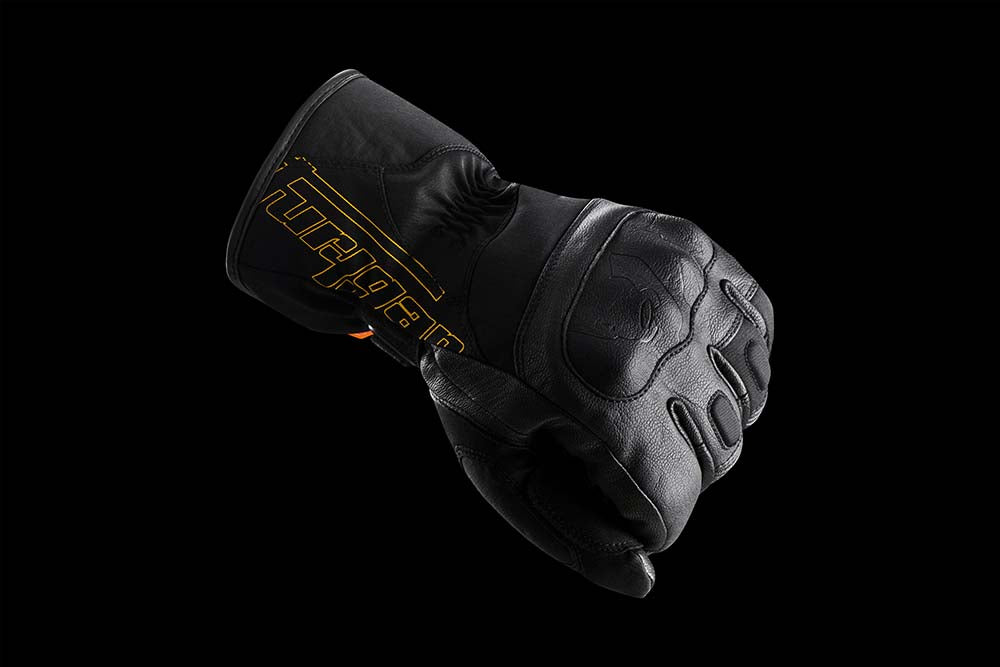 Furygan Oslo D3O Primaloft Ladies Leather Gloves Black / Gold FREE 1 YEAR Returns, FREE UK Delivery | ThrottleChimp