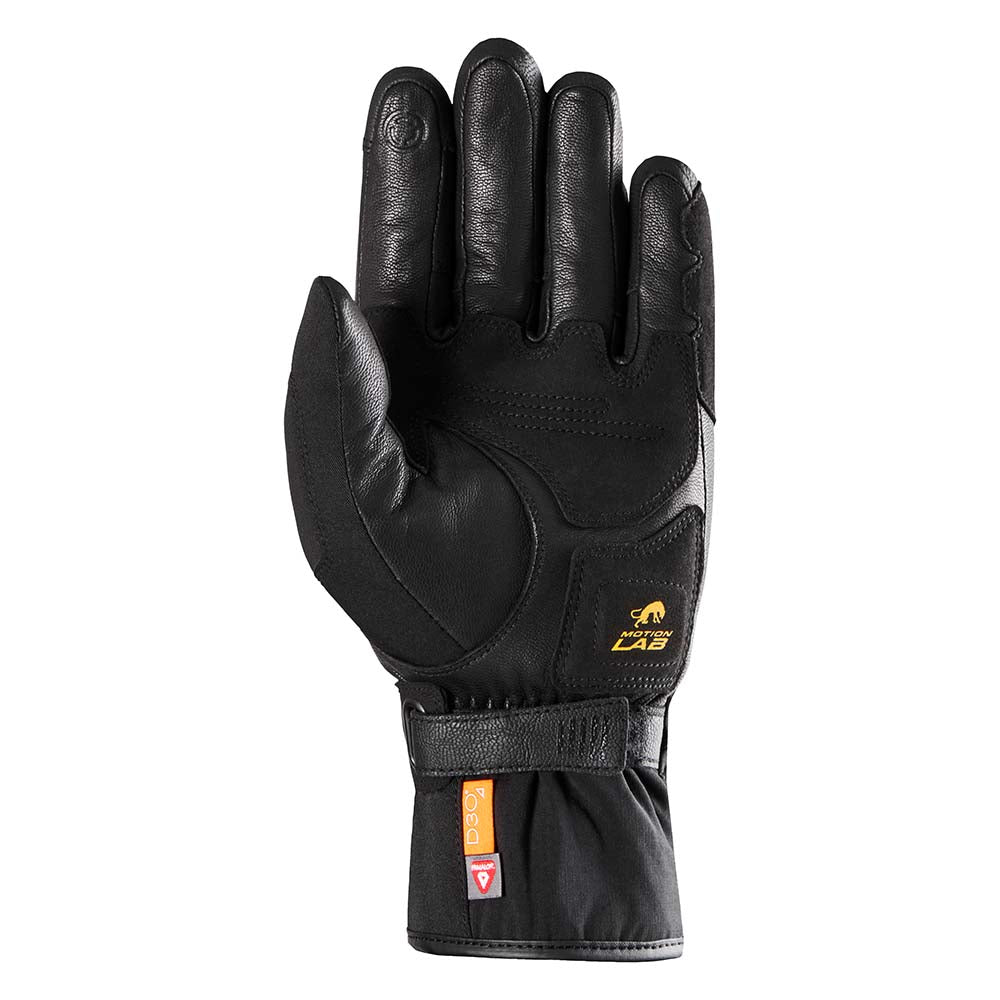Furygan Oslo D3O Primaloft Ladies Leather Gloves Black / Gold FREE 1 YEAR Returns, FREE UK Delivery | ThrottleChimp
