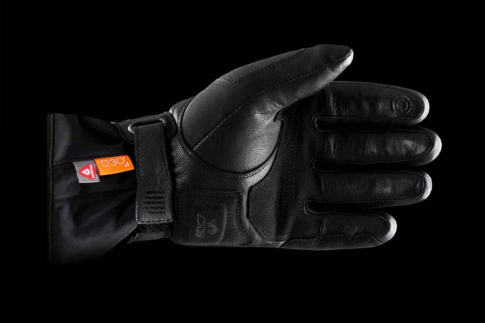 Furygan Oslo D3O Primaloft Ladies Leather Gloves Black FREE 1 YEAR Returns, FREE UK Delivery | ThrottleChimp