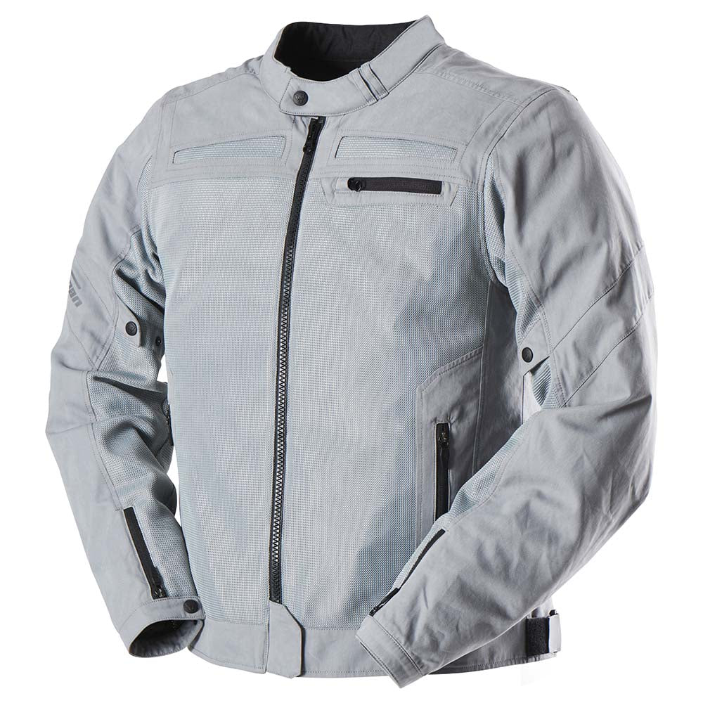 Furygan TX Furyo Vented Textile Jacket Grey FREE 1 YEAR Returns, FREE UK Delivery | ThrottleChimp
